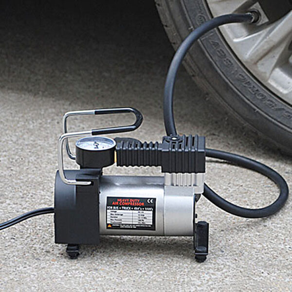 Tire Inflator Portable 140 PSI Air Pump Car Air Compressor Tire Inflator 12V