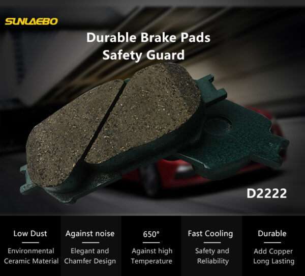 auto brake-pads-D2222